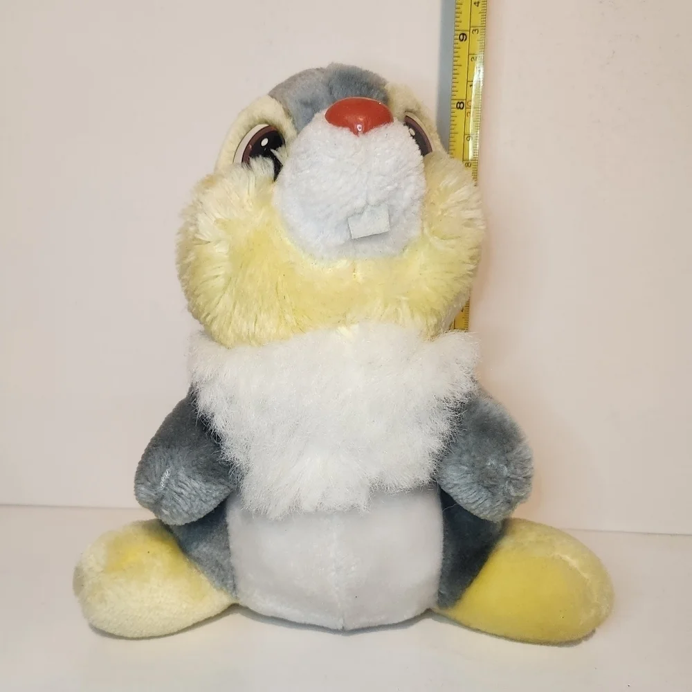 Vintage 8” Walt Disney Disneyland Thumper Rabbit from Bambi stuffed animal plush